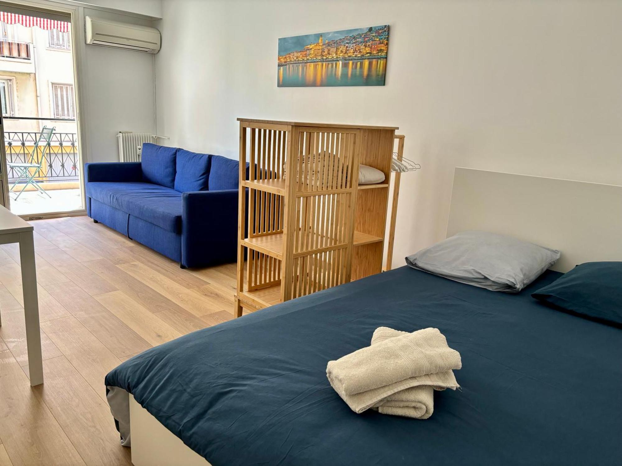 Studio 2 Etoiles A Menton Pour 4 Personnes Esterno foto